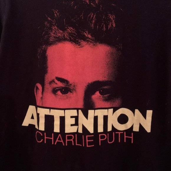 Charlie Puth Concert T-Shirt! - Picture 3 of 3